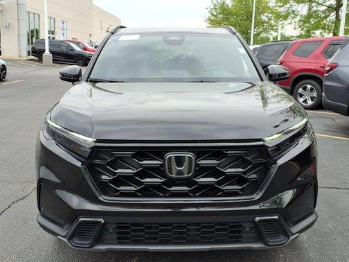 Crystal Black Pearl 2025 Honda CR-V Hybrid Sport FWD
