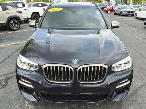 Carbon Black Metallic 2018 BMW X3 M40i