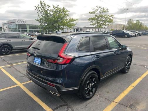 Blue Metallic 2026 Honda CR-V Hybrid Sport-L AWD