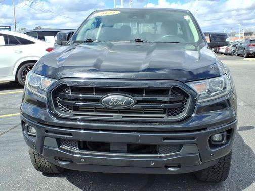 Shadow Black 2021 Ford Ranger LARIAT