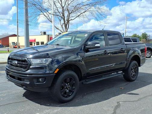 Shadow Black 2021 Ford Ranger LARIAT