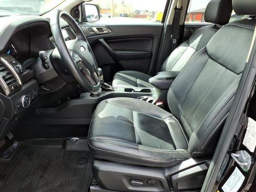 Shadow Black 2021 Ford Ranger LARIAT