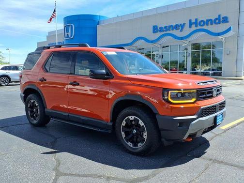Sunset Orange 2026 Honda Passport AWD TrailSport Elite