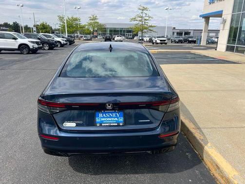 Canyon River Blue Metallic 2026 Honda Accord Hybrid EX-L