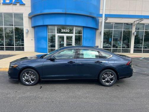 Canyon River Blue Metallic 2026 Honda Accord Hybrid EX-L