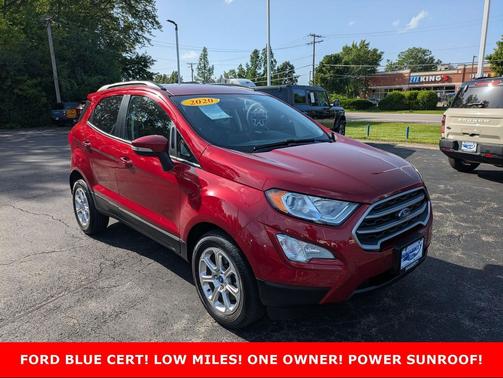 Ruby Red Metallic Tinted Clearcoat 2020 Ford EcoSport SE