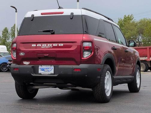 RUBY RED METALLIC TC 2026 Ford Bronco Sport Heritage