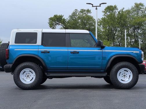 Velocity Blue Metallic 2026 Ford Bronco Heritage Edition