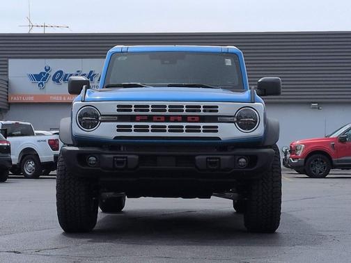 Velocity Blue Metallic 2026 Ford Bronco Heritage Edition