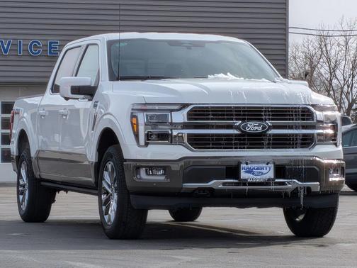 STAR WHITE METALLIC TRICOAT 2026 Ford F-150 King Ranch