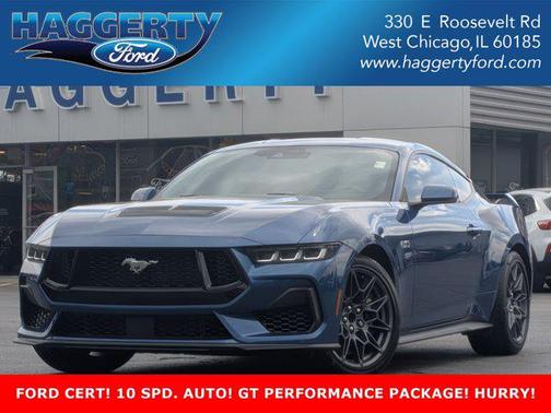 ATLAS BLUE METALLIC 2024 Ford Mustang GT Premium