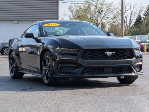 SHADOW BLACK 2025 Ford Mustang EcoBoost Premium