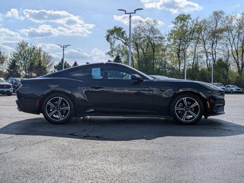 SHADOW BLACK 2025 Ford Mustang EcoBoost Premium