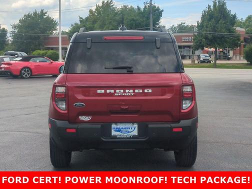Ruby Red Metallic Tinted Clearcoat 2025 Ford Bronco Sport Outer Banks
