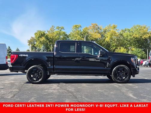 Agate Black Metallic 2023 Ford F-150 XLT
