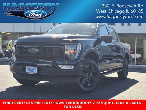 Agate Black Metallic 2023 Ford F-150 XLT