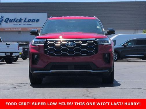 RAPID RED MET TINTED CC 2026 Ford Explorer Platinum