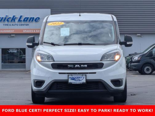 Bright White 2022 RAM ProMaster City Tradesman