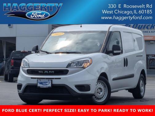 Bright White 2022 RAM ProMaster City Tradesman