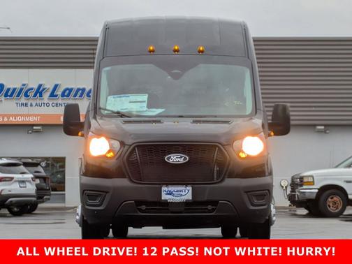 Agate Black Metallic 2026 Ford Transit-350 XL