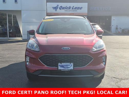 Rapid Red Metallic Tinted Clearcoat 2021 Ford Escape SEL