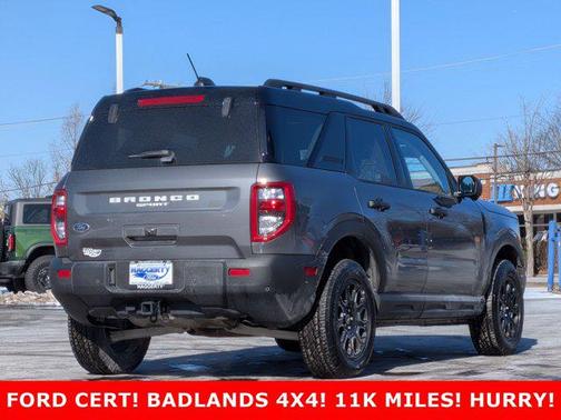 CARBONIZED GRAY METALLIC 2025 Ford Bronco Sport Badlands