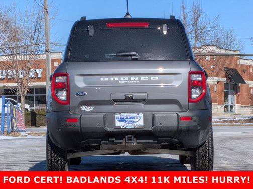 CARBONIZED GRAY METALLIC 2025 Ford Bronco Sport Badlands