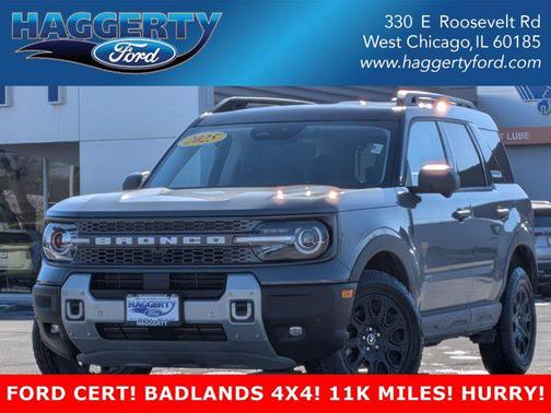 CARBONIZED GRAY METALLIC 2025 Ford Bronco Sport Badlands