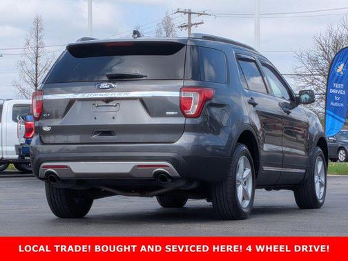 MAGNETIC METALLIC 2017 Ford Explorer XLT