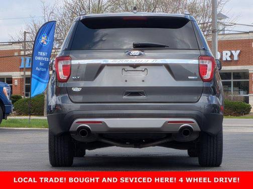 MAGNETIC METALLIC 2017 Ford Explorer XLT