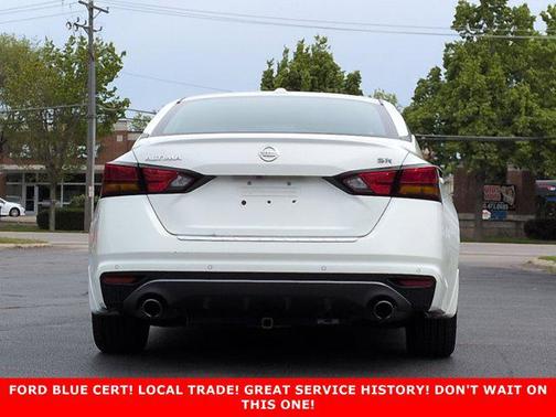 Glacier White 2020 Nissan Altima SR FWD