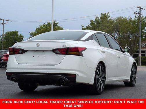 Glacier White 2020 Nissan Altima SR FWD
