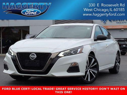 Glacier White 2020 Nissan Altima SR FWD