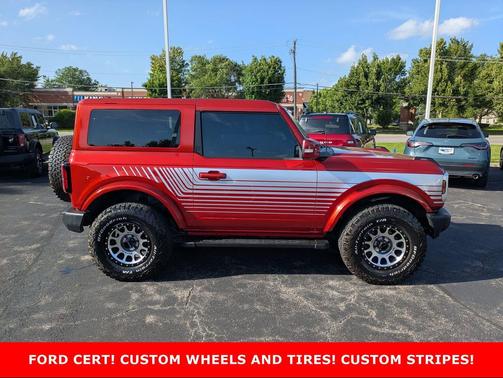 Hot Pepper Red Metallic Tinted Clearcoat 2023 Ford Bronco Outer Banks