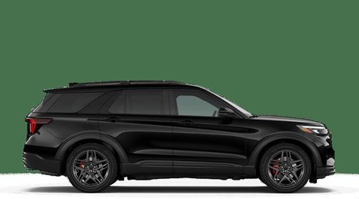 AGATE BLACK METALLIC 2026 Ford Explorer ST