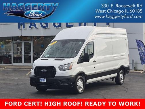 Oxford White 2023 Ford Transit-250 Base