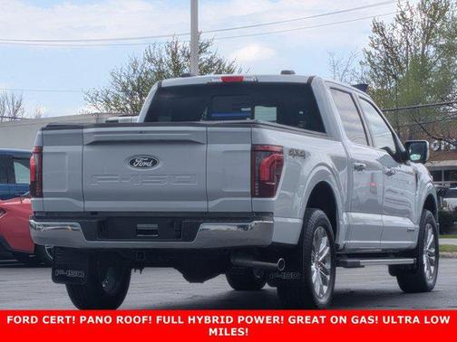 SPACE WHITE METALLIC 2025 Ford F-150 Lariat
