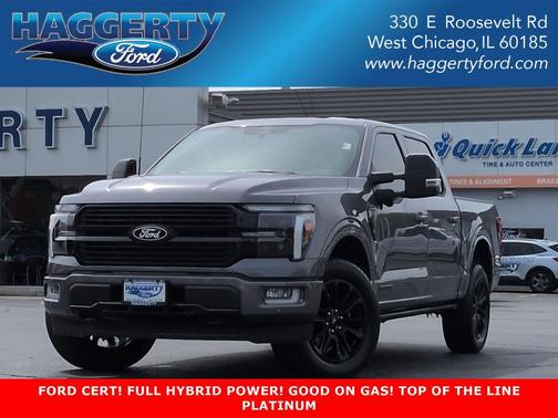 CARBONIZED GRAY METALLIC 2024 Ford F-150 Platinum