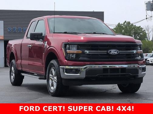 RAPID RED MET TINTED CC 2025 Ford F-150 XLT