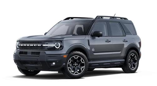 CARBONIZED GRAY METALLIC 2025 Ford Bronco Sport Outer Banks SUV