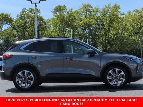 CARBONIZED GRAY METALLIC 2024 Ford Escape Platinum