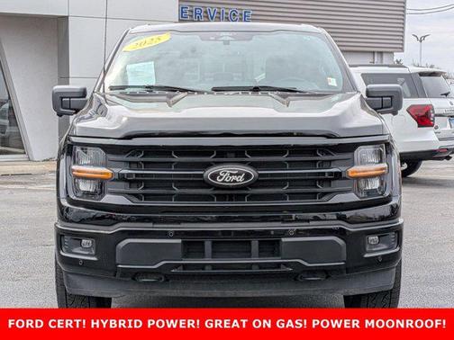 AGATE BLACK METALLIC 2025 Ford F-150 XLT