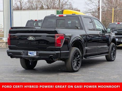 AGATE BLACK METALLIC 2025 Ford F-150 XLT