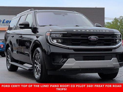 AGATE BLACK METALLIC 2025 Ford Expedition Max Platinum
