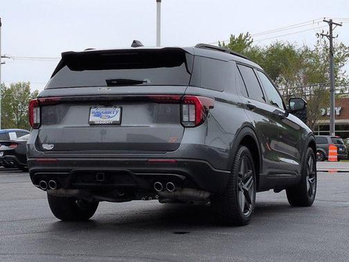 CARBONIZED GRAY METALLIC 2025 Ford Explorer ST