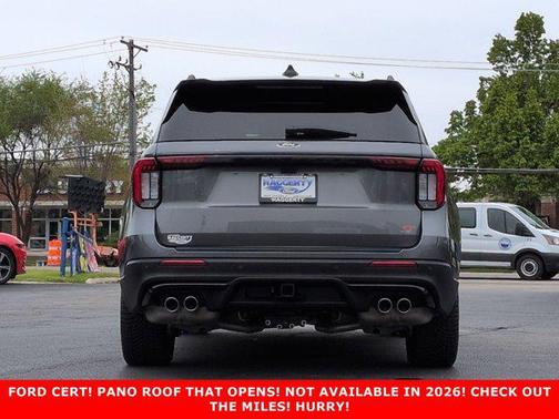 CARBONIZED GRAY METALLIC 2025 Ford Explorer ST