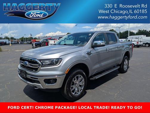 Iconic Silver Metallic 2021 Ford Ranger LARIAT