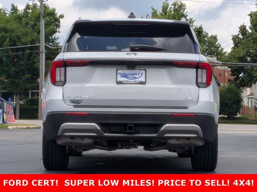 SPACE WHITE METALLIC 2026 Ford Explorer Platinum