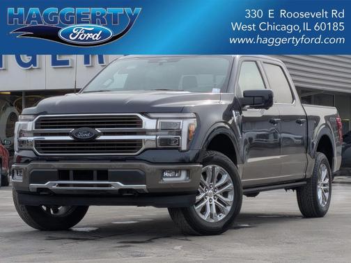 ANTIMATTER BLUE METALLIC 2026 Ford F-150 King Ranch Truck