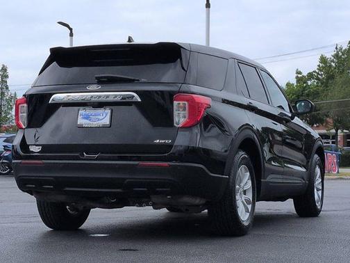 AGATE BLACK METALLIC 2021 Ford Explorer Base 4WD